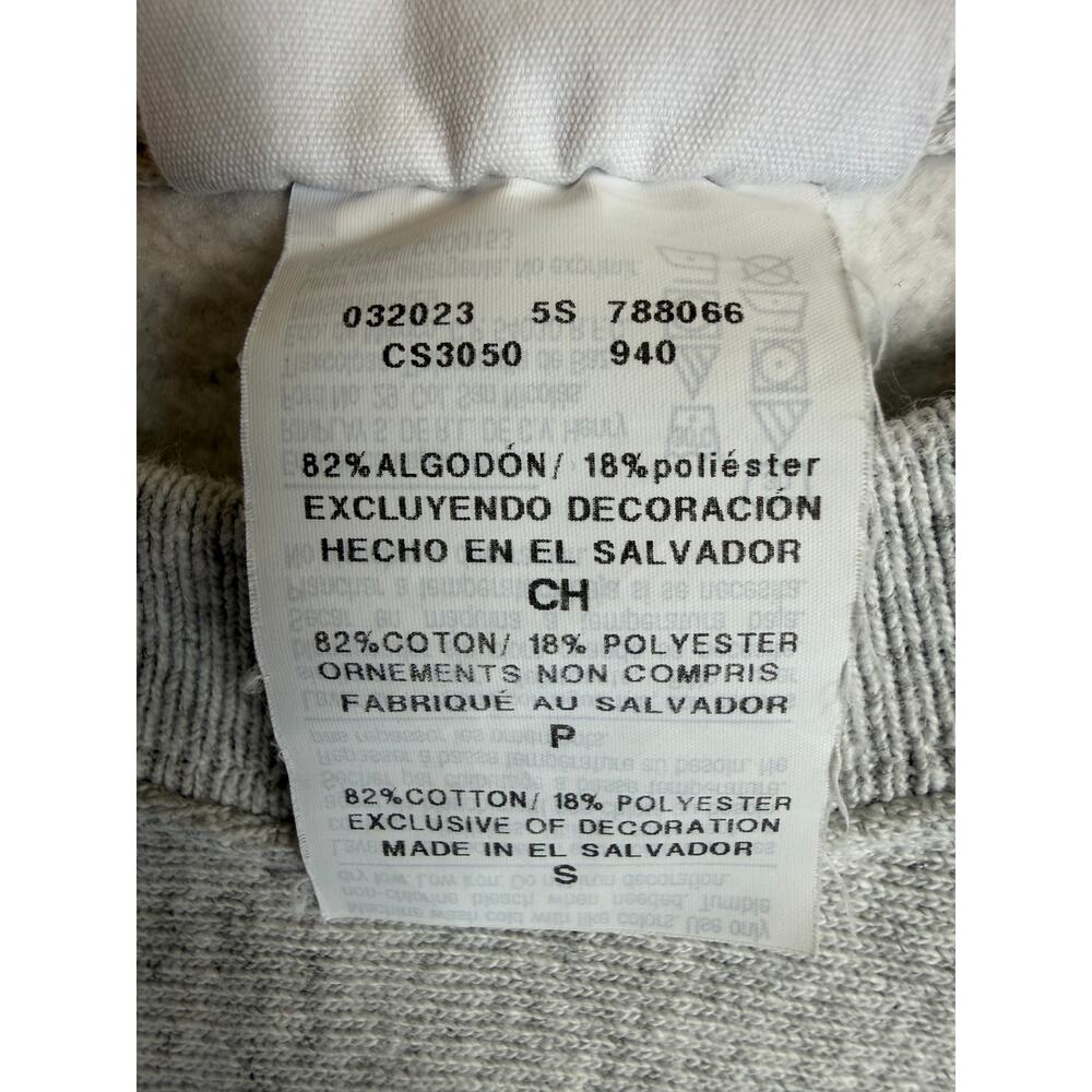 Champion Reverse Weave Middlebury Crewneck Sweatshirt Unisex Size S Gray College - Picture 5 of 6